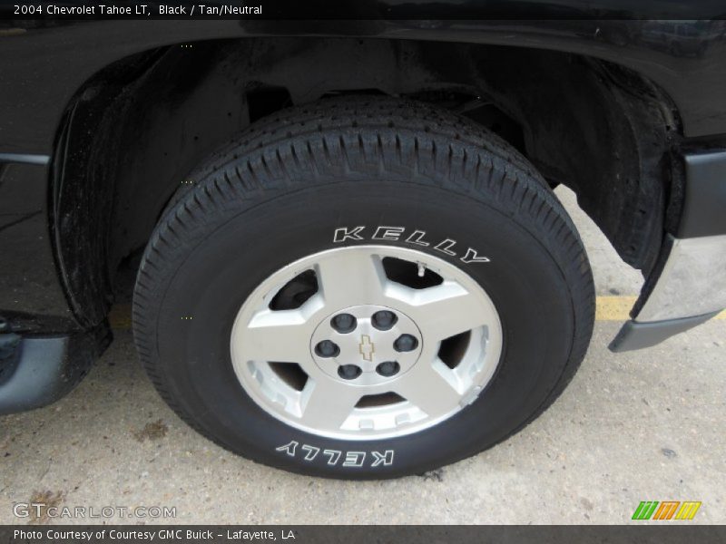 Black / Tan/Neutral 2004 Chevrolet Tahoe LT