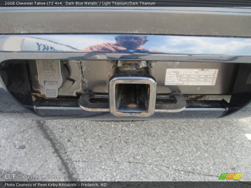 Dark Blue Metallic / Light Titanium/Dark Titanium 2008 Chevrolet Tahoe LTZ 4x4
