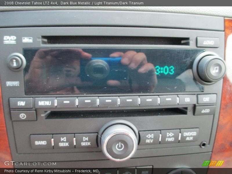 Dark Blue Metallic / Light Titanium/Dark Titanium 2008 Chevrolet Tahoe LTZ 4x4