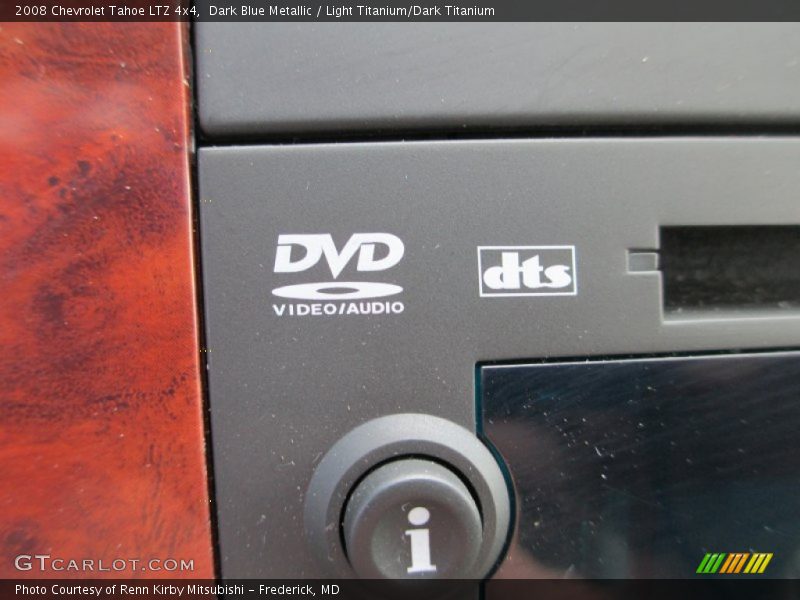 Dark Blue Metallic / Light Titanium/Dark Titanium 2008 Chevrolet Tahoe LTZ 4x4