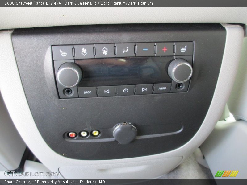 Dark Blue Metallic / Light Titanium/Dark Titanium 2008 Chevrolet Tahoe LTZ 4x4