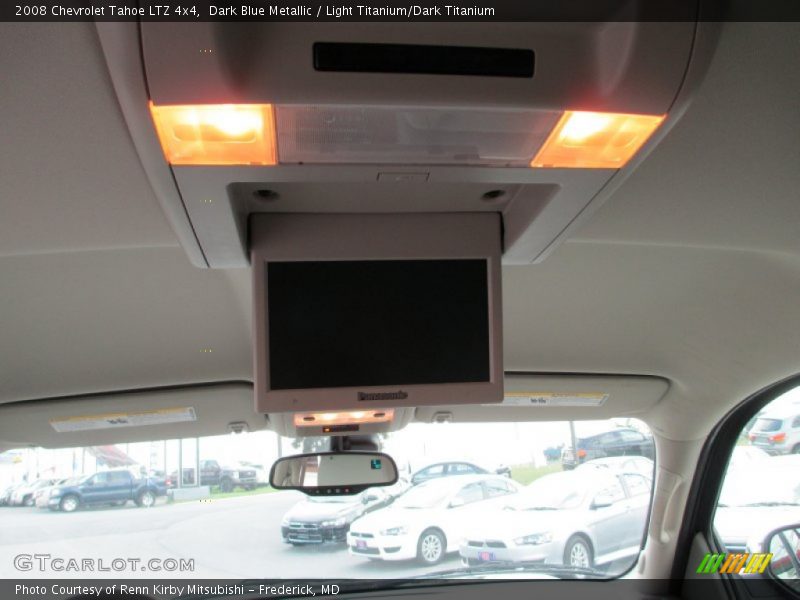 Dark Blue Metallic / Light Titanium/Dark Titanium 2008 Chevrolet Tahoe LTZ 4x4