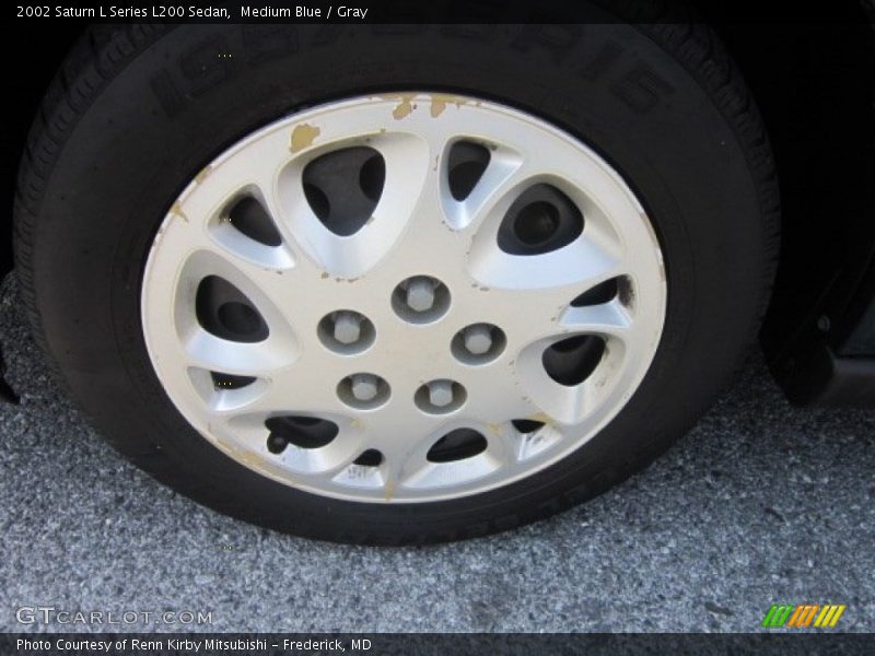 Medium Blue / Gray 2002 Saturn L Series L200 Sedan