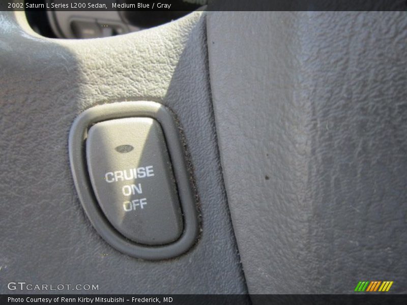 Medium Blue / Gray 2002 Saturn L Series L200 Sedan