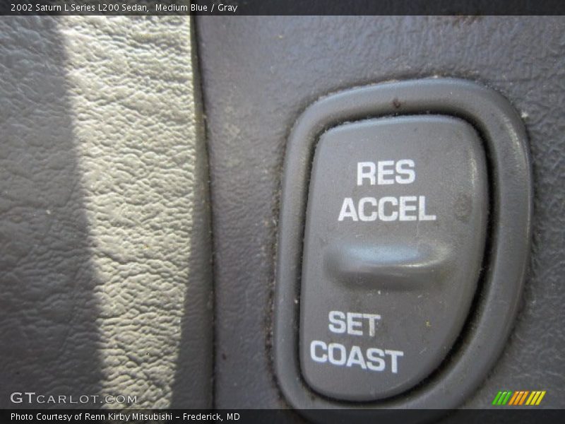 Medium Blue / Gray 2002 Saturn L Series L200 Sedan
