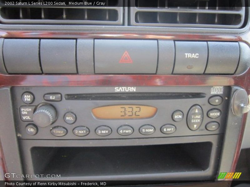 Medium Blue / Gray 2002 Saturn L Series L200 Sedan