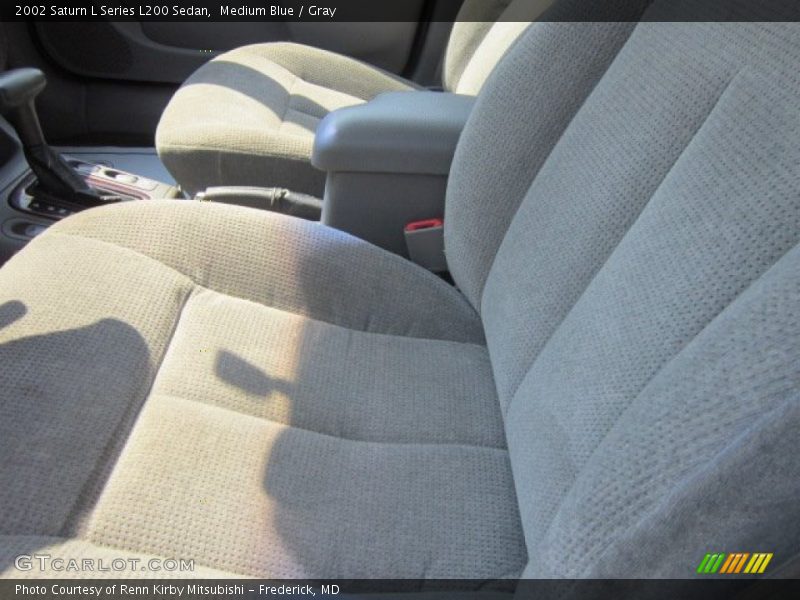 Medium Blue / Gray 2002 Saturn L Series L200 Sedan