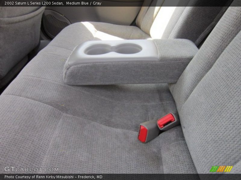 Medium Blue / Gray 2002 Saturn L Series L200 Sedan