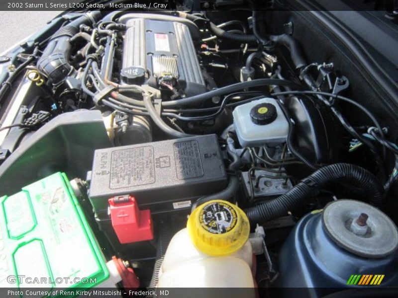 Medium Blue / Gray 2002 Saturn L Series L200 Sedan