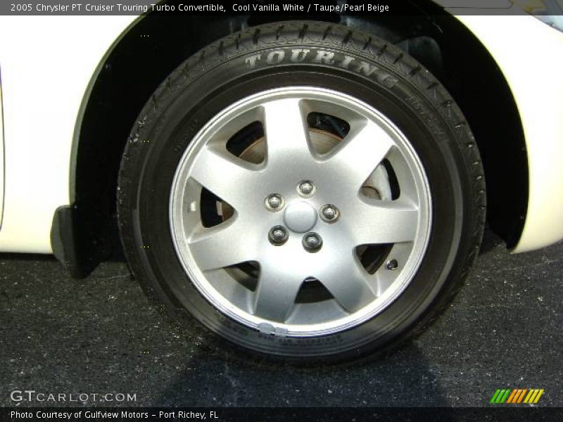 Cool Vanilla White / Taupe/Pearl Beige 2005 Chrysler PT Cruiser Touring Turbo Convertible