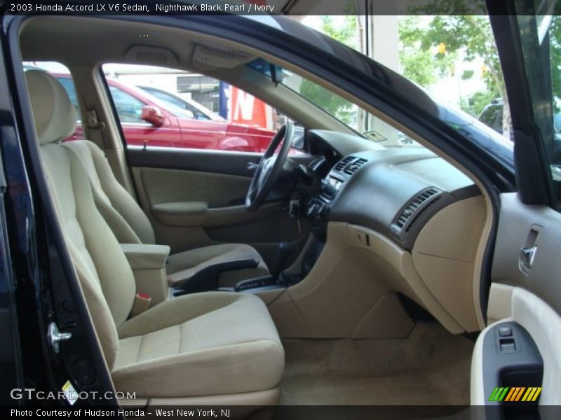 Nighthawk Black Pearl / Ivory 2003 Honda Accord LX V6 Sedan