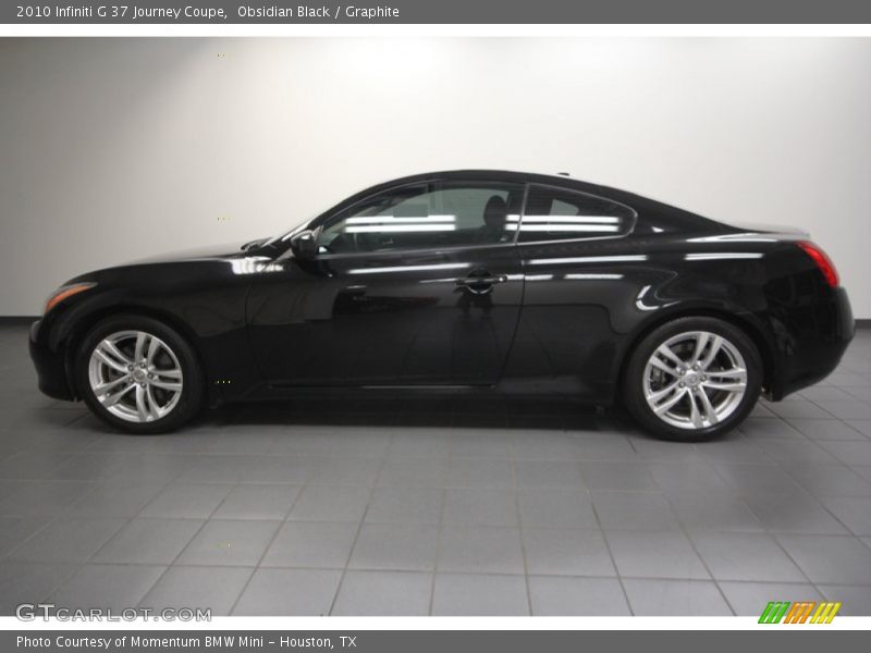 Obsidian Black / Graphite 2010 Infiniti G 37 Journey Coupe