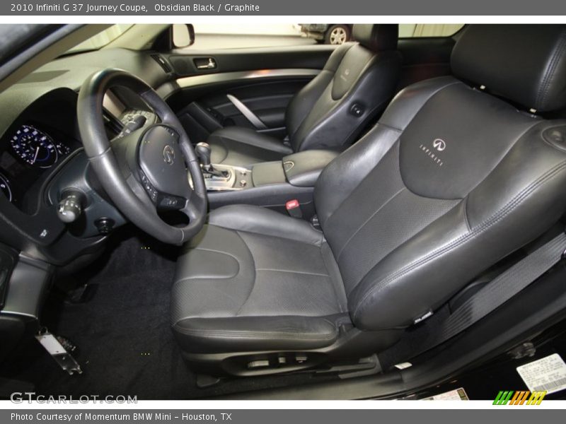 Obsidian Black / Graphite 2010 Infiniti G 37 Journey Coupe
