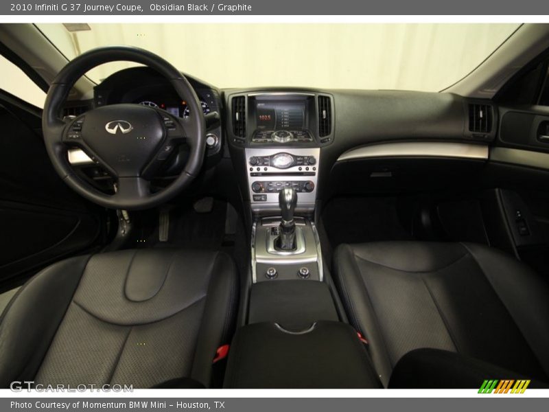 Obsidian Black / Graphite 2010 Infiniti G 37 Journey Coupe