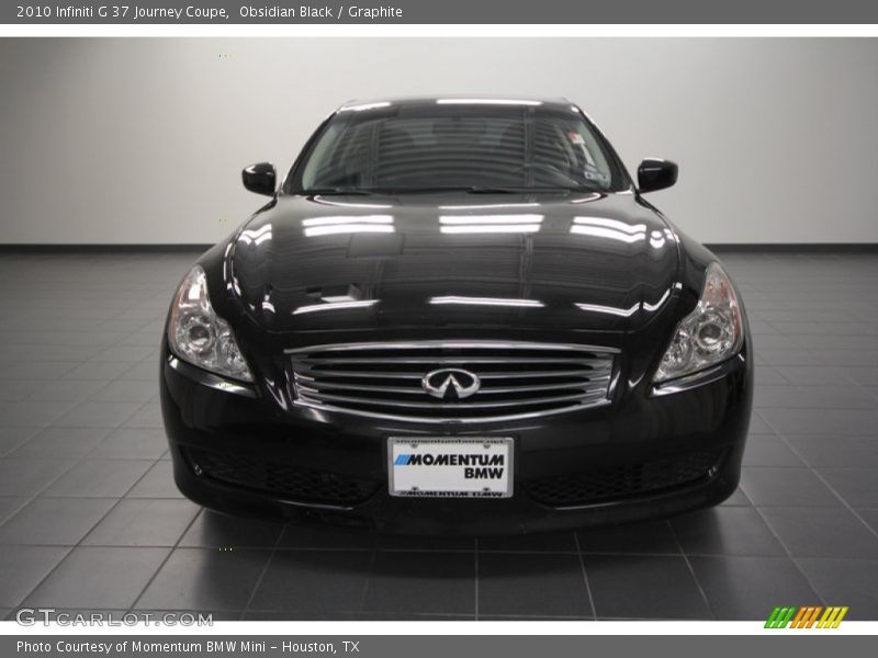 Obsidian Black / Graphite 2010 Infiniti G 37 Journey Coupe