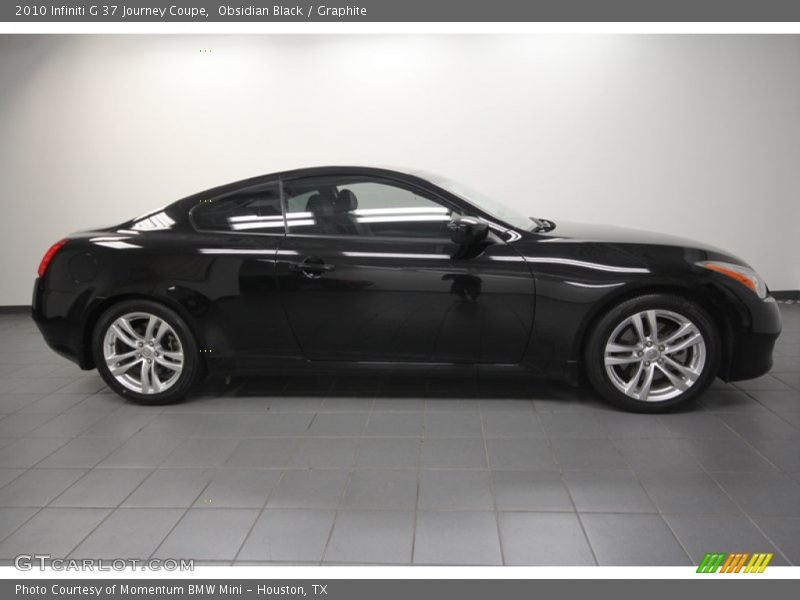 Obsidian Black / Graphite 2010 Infiniti G 37 Journey Coupe