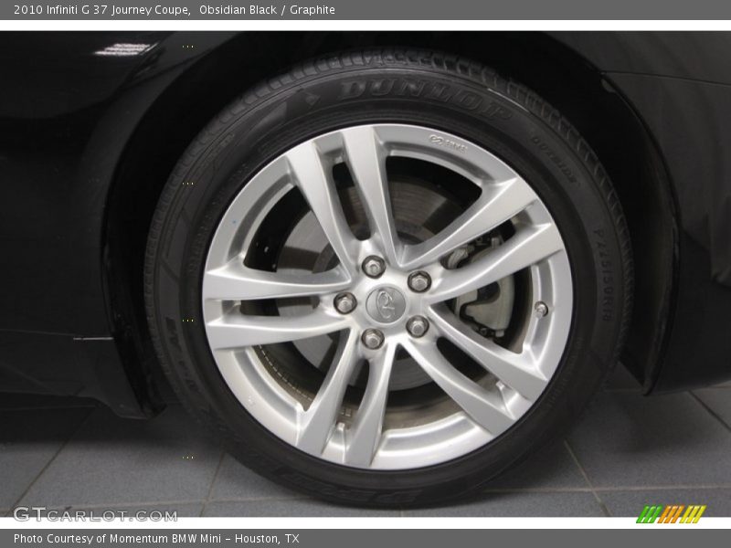 Obsidian Black / Graphite 2010 Infiniti G 37 Journey Coupe
