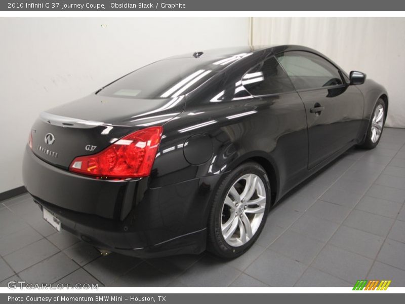 Obsidian Black / Graphite 2010 Infiniti G 37 Journey Coupe