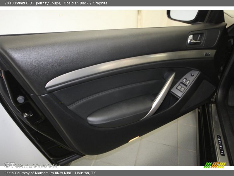 Obsidian Black / Graphite 2010 Infiniti G 37 Journey Coupe