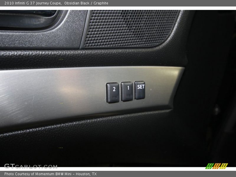 Obsidian Black / Graphite 2010 Infiniti G 37 Journey Coupe