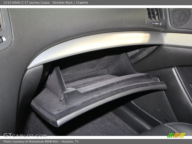 Obsidian Black / Graphite 2010 Infiniti G 37 Journey Coupe