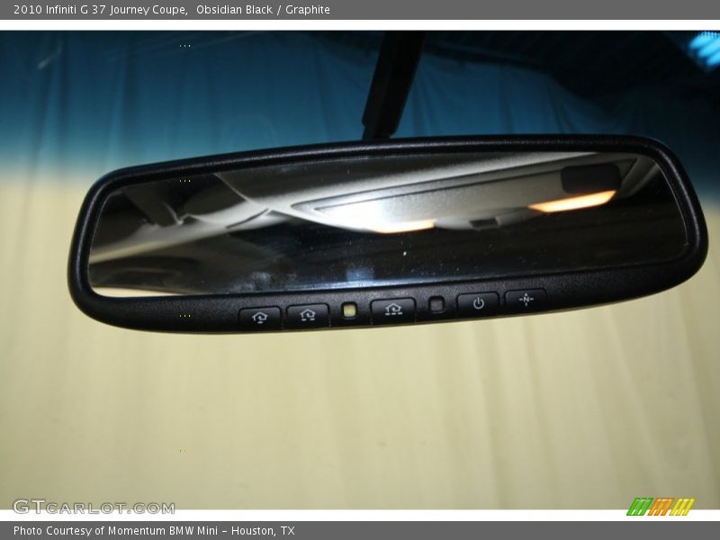 Obsidian Black / Graphite 2010 Infiniti G 37 Journey Coupe