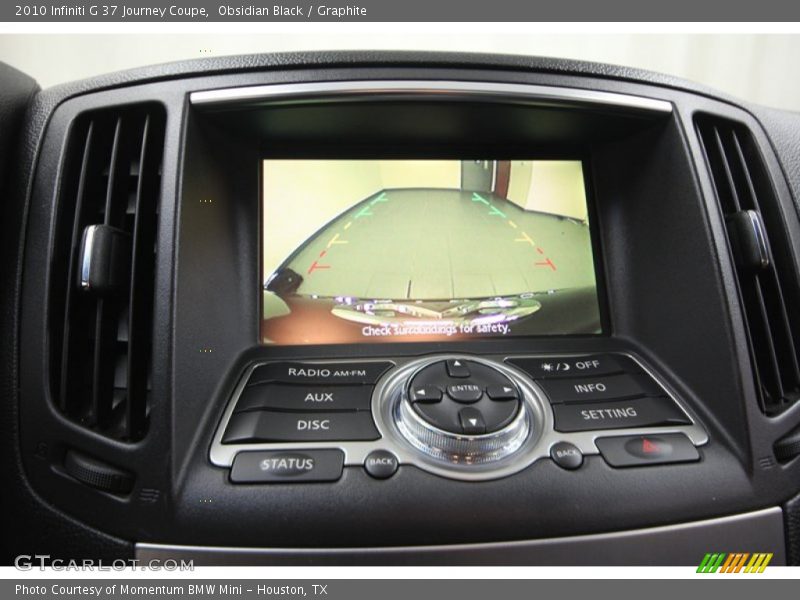 Obsidian Black / Graphite 2010 Infiniti G 37 Journey Coupe
