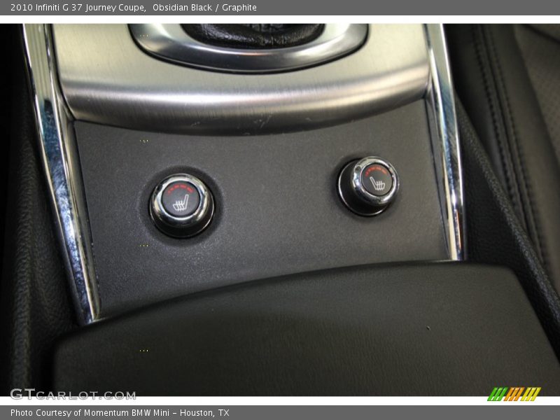 Obsidian Black / Graphite 2010 Infiniti G 37 Journey Coupe