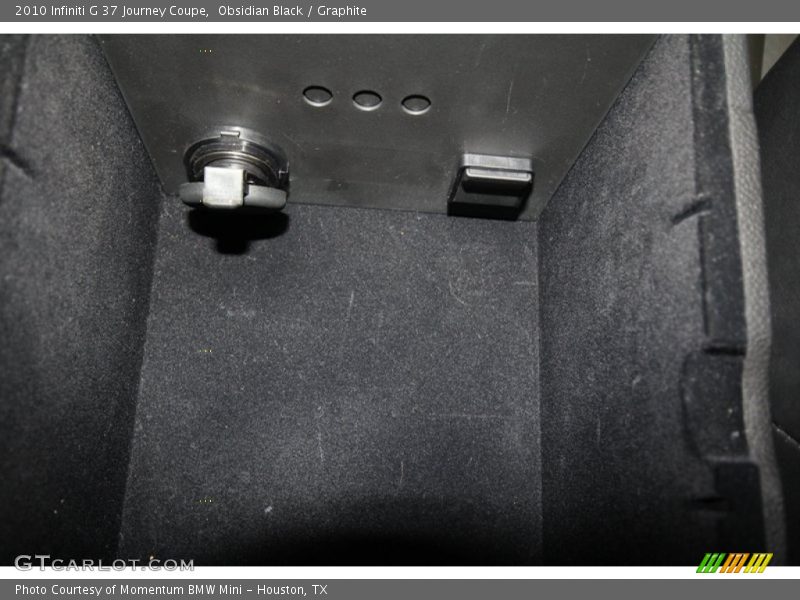 Obsidian Black / Graphite 2010 Infiniti G 37 Journey Coupe