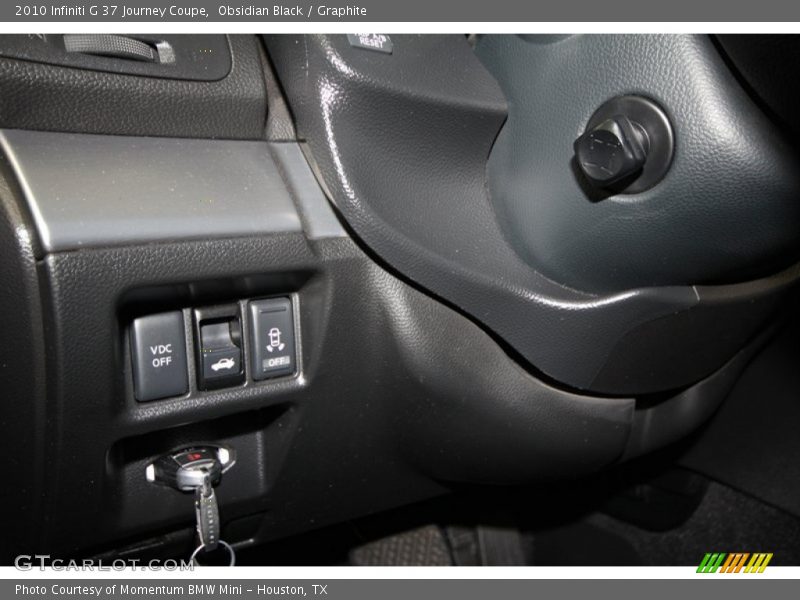 Obsidian Black / Graphite 2010 Infiniti G 37 Journey Coupe