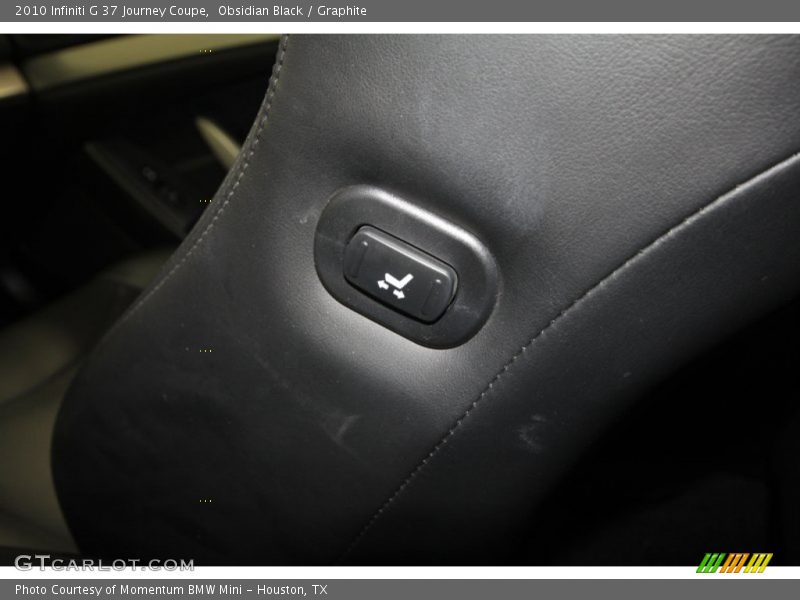 Obsidian Black / Graphite 2010 Infiniti G 37 Journey Coupe
