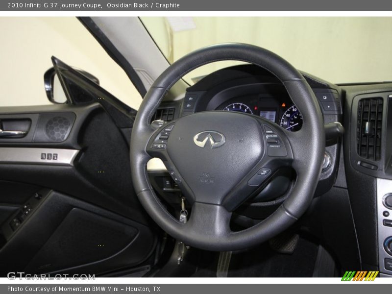Obsidian Black / Graphite 2010 Infiniti G 37 Journey Coupe
