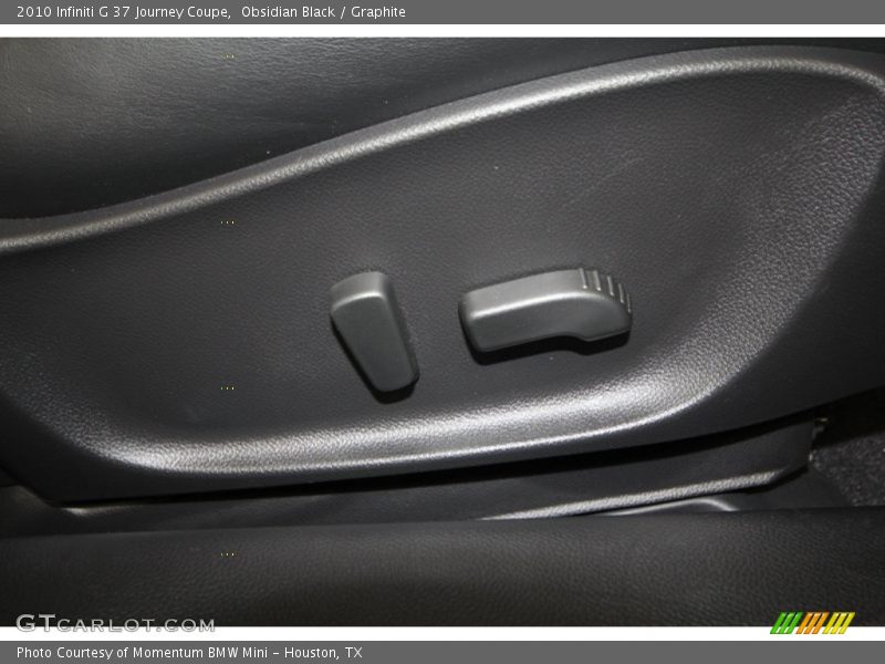 Obsidian Black / Graphite 2010 Infiniti G 37 Journey Coupe