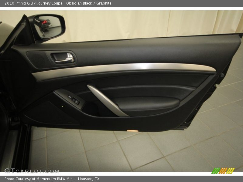 Obsidian Black / Graphite 2010 Infiniti G 37 Journey Coupe