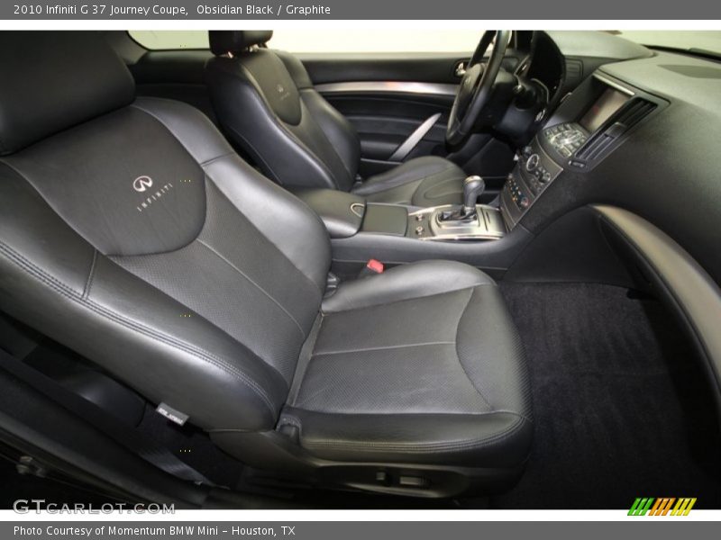 Obsidian Black / Graphite 2010 Infiniti G 37 Journey Coupe