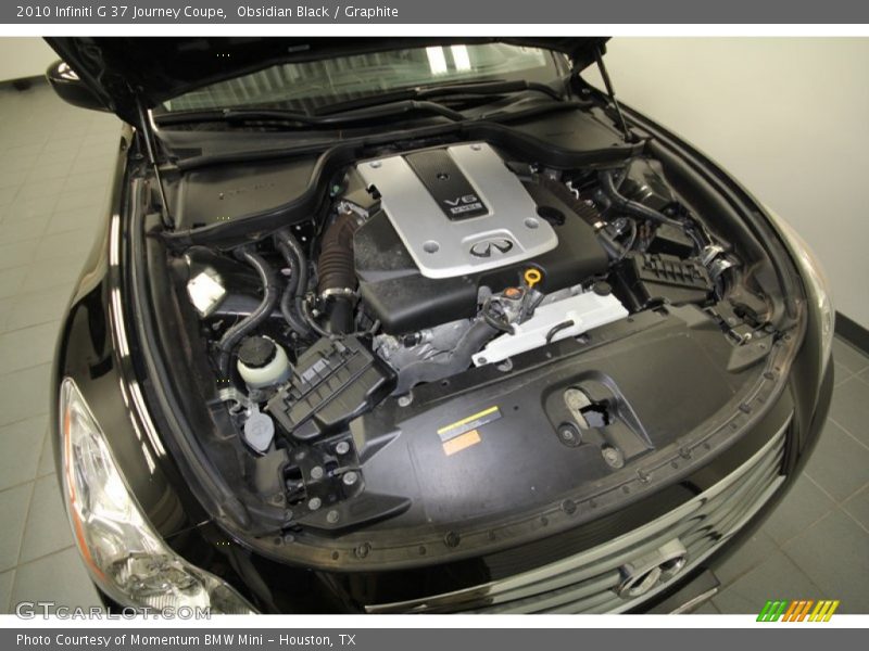 Obsidian Black / Graphite 2010 Infiniti G 37 Journey Coupe