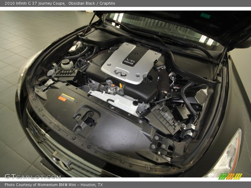 Obsidian Black / Graphite 2010 Infiniti G 37 Journey Coupe
