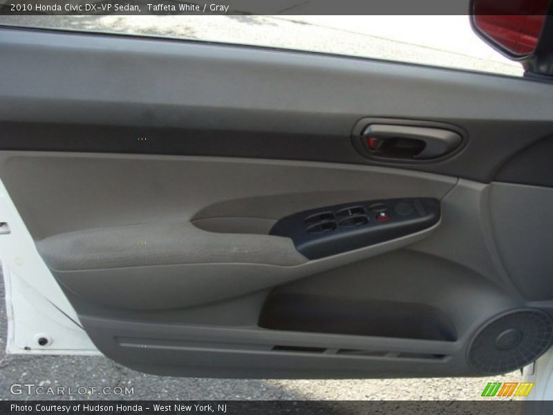 Taffeta White / Gray 2010 Honda Civic DX-VP Sedan
