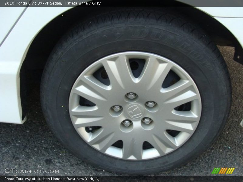 Taffeta White / Gray 2010 Honda Civic DX-VP Sedan