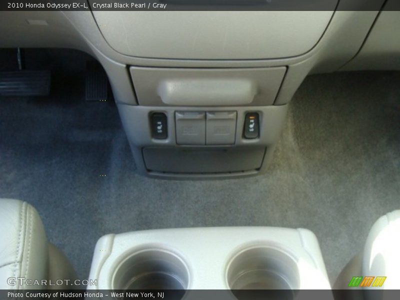 Crystal Black Pearl / Gray 2010 Honda Odyssey EX-L
