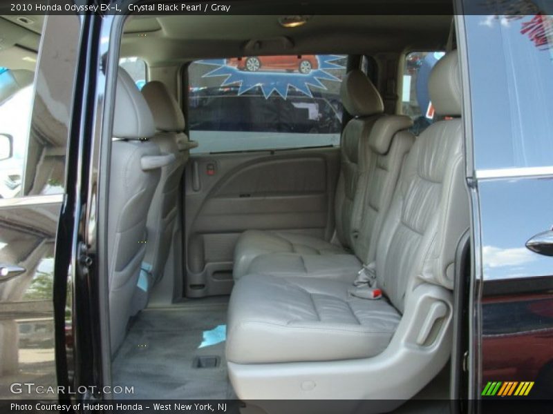 Crystal Black Pearl / Gray 2010 Honda Odyssey EX-L