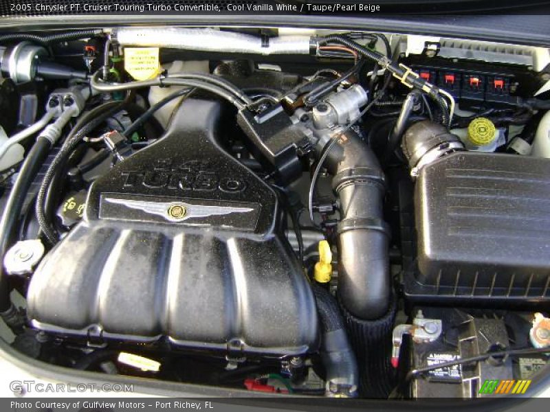 Cool Vanilla White / Taupe/Pearl Beige 2005 Chrysler PT Cruiser Touring Turbo Convertible