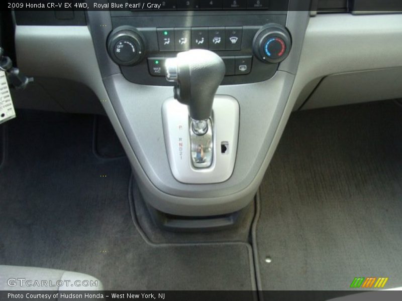 Royal Blue Pearl / Gray 2009 Honda CR-V EX 4WD