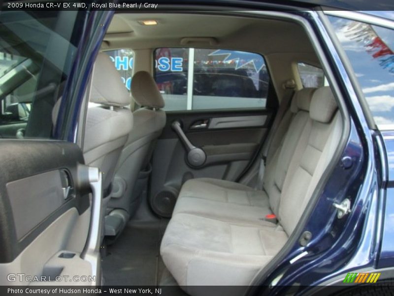 Royal Blue Pearl / Gray 2009 Honda CR-V EX 4WD