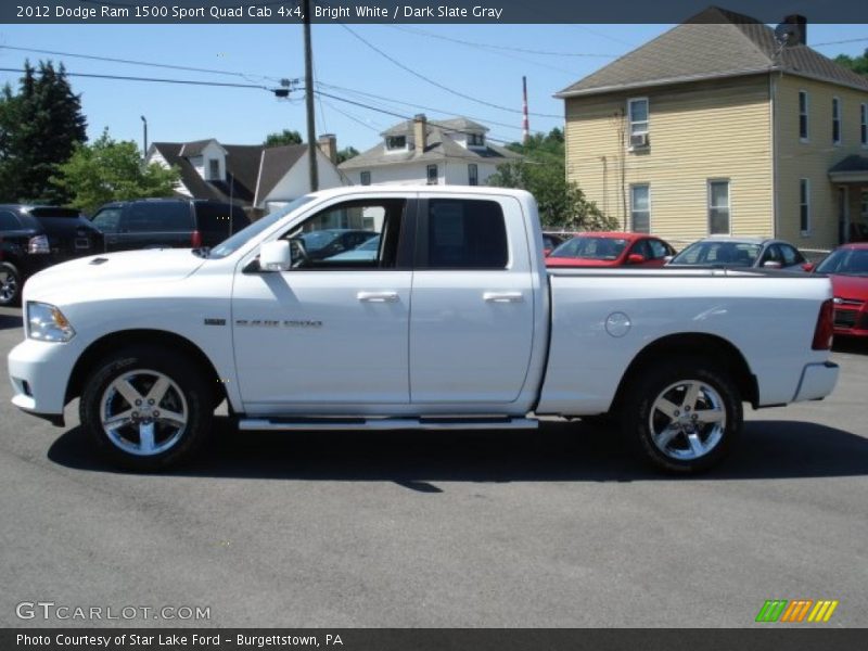  2012 Ram 1500 Sport Quad Cab 4x4 Bright White