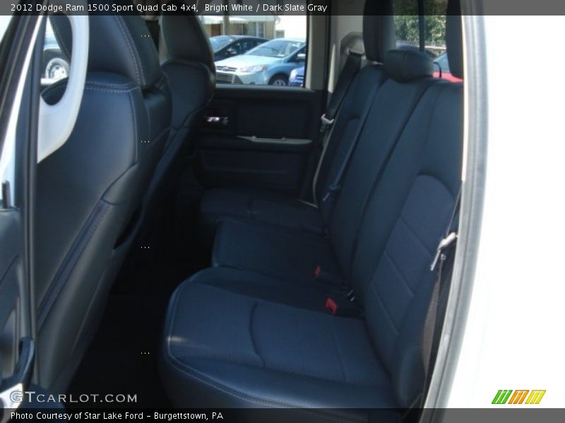 Bright White / Dark Slate Gray 2012 Dodge Ram 1500 Sport Quad Cab 4x4