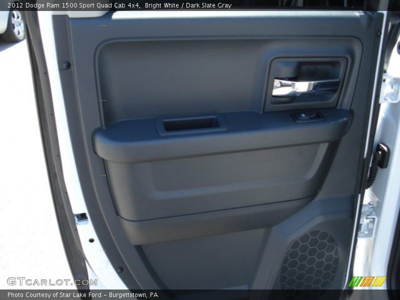 Bright White / Dark Slate Gray 2012 Dodge Ram 1500 Sport Quad Cab 4x4