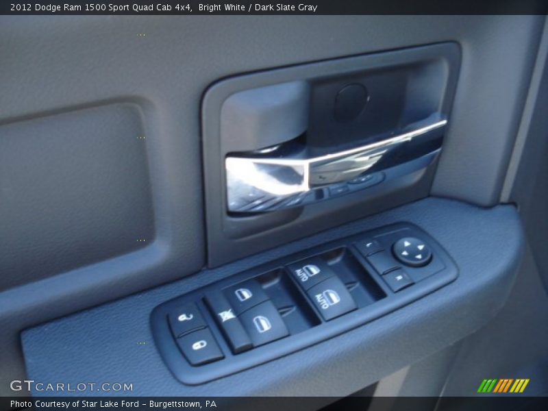 Bright White / Dark Slate Gray 2012 Dodge Ram 1500 Sport Quad Cab 4x4