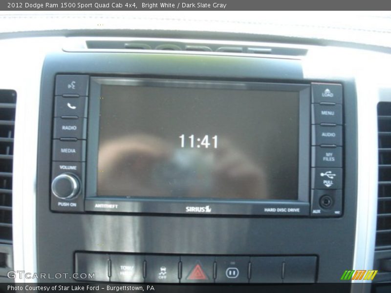 Bright White / Dark Slate Gray 2012 Dodge Ram 1500 Sport Quad Cab 4x4
