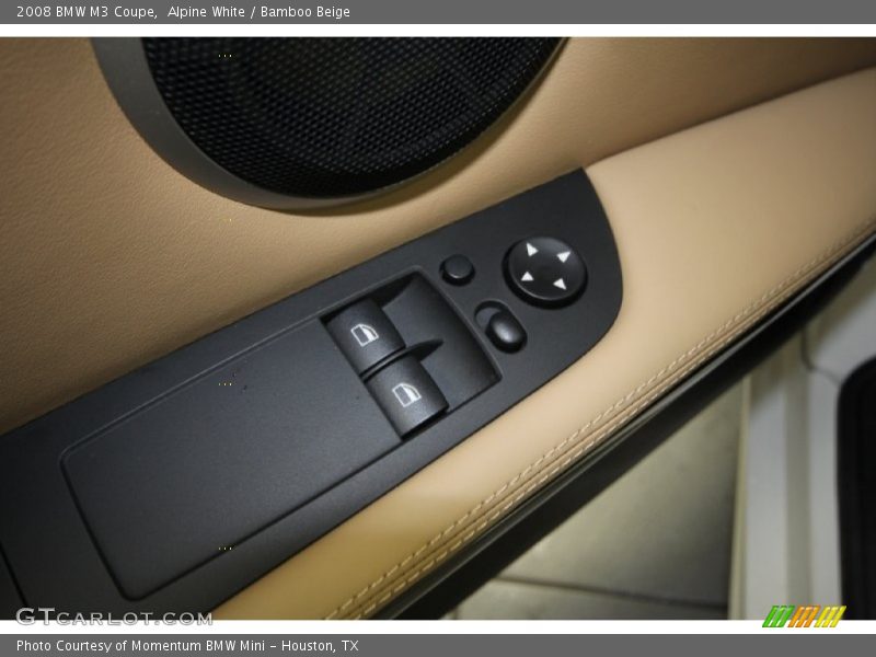 Alpine White / Bamboo Beige 2008 BMW M3 Coupe